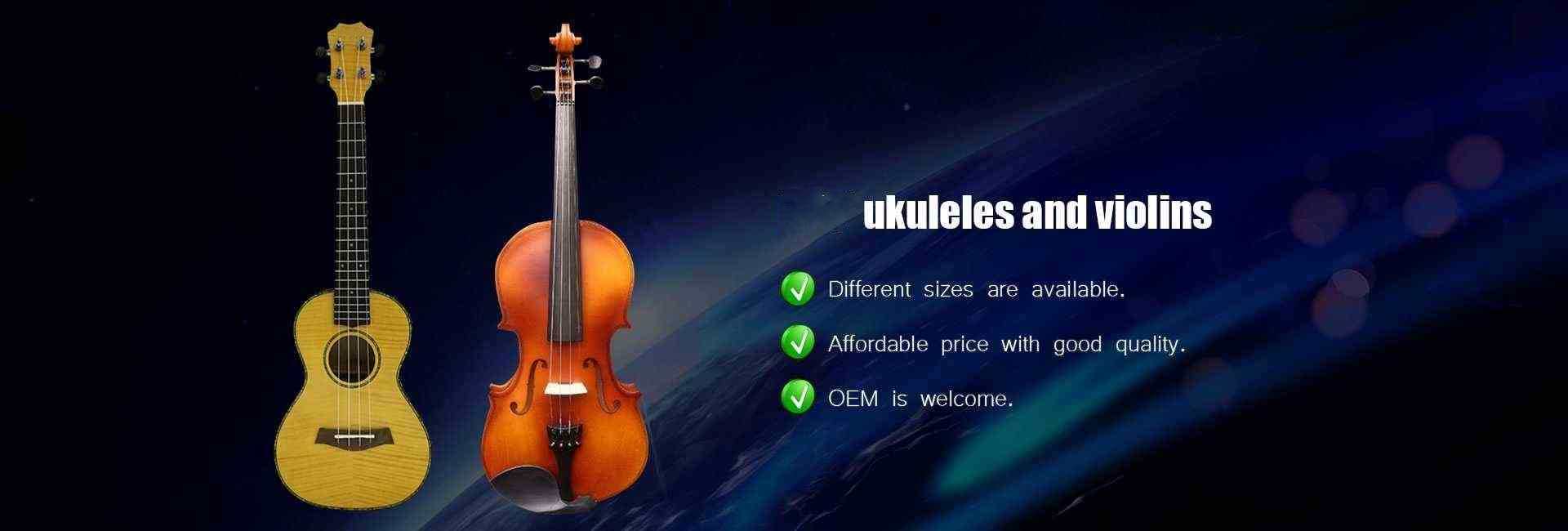 GZ HANSI’ ukuleles and violins