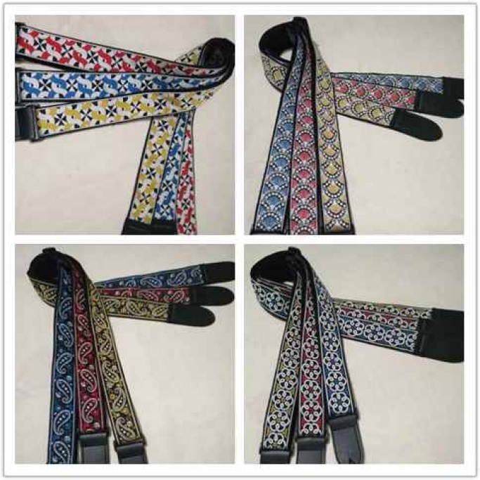 Jacquard Ribbon guitar strap