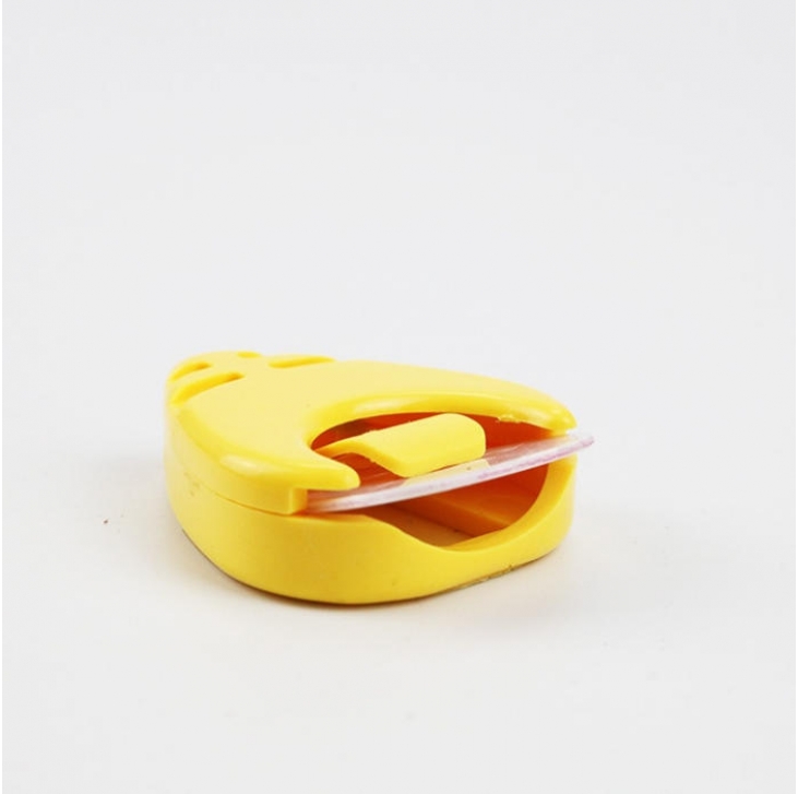 Plastic guitar pick holder
