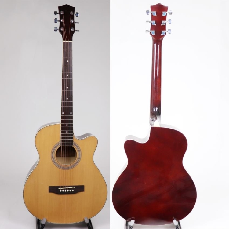 Guitar wholesaler | 40'' spruce linden acoustic guitar