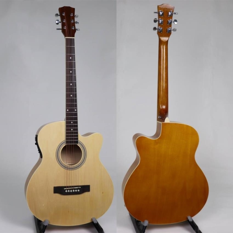 40 inch linden gloss acoustic electric guitar