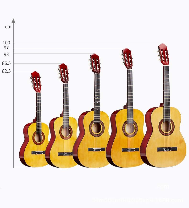 Small sizes classic guitars for kids