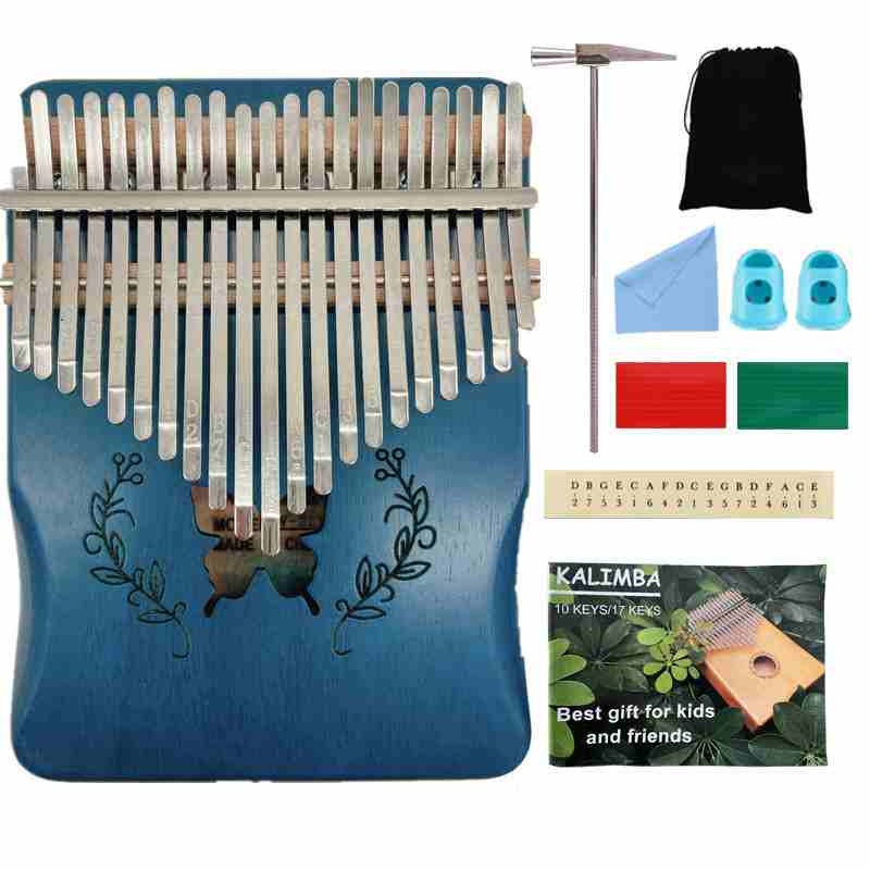 21 keys solid mahogany with armrest