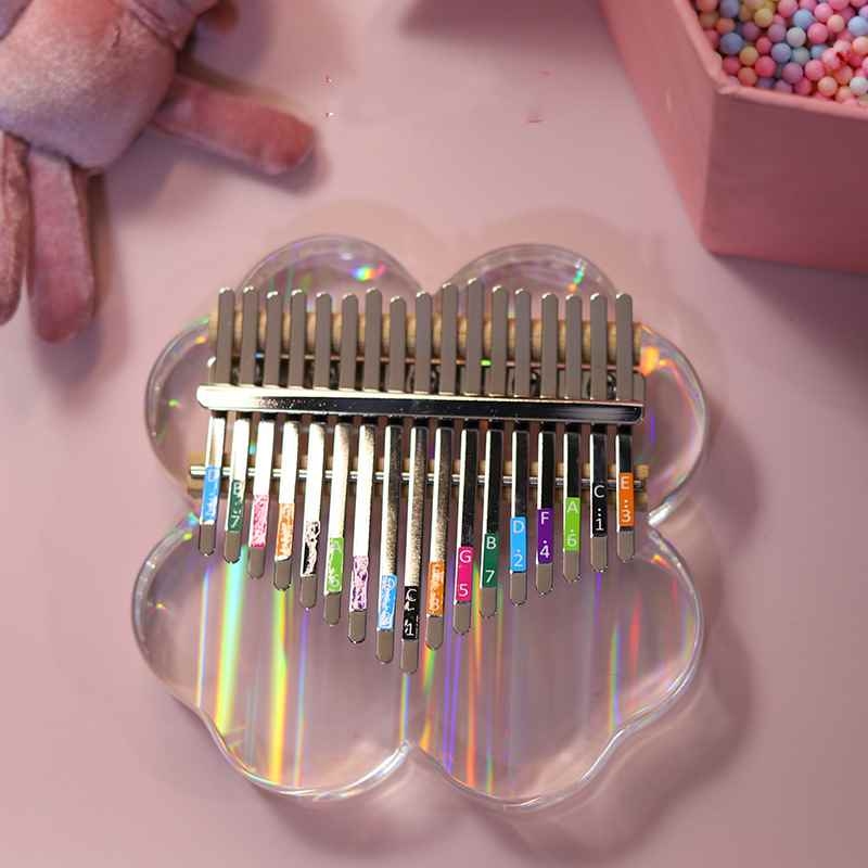 Acrylic 17 sound Kalimba-KB-17-4