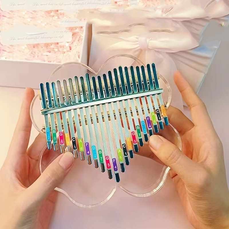 Acrylic 21 sound transparent Kalimba