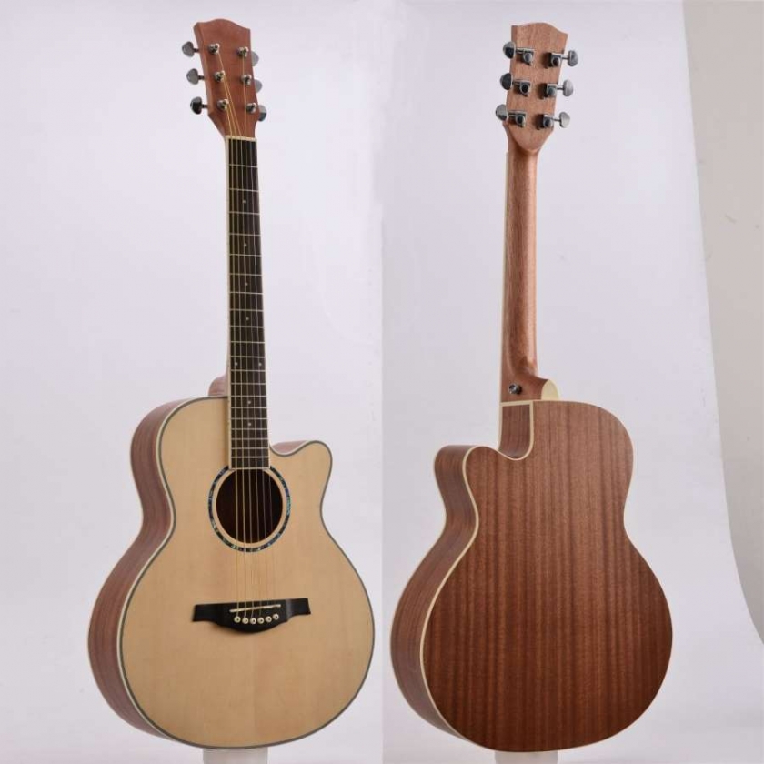 40 inch spruce matt acoustic guitar | H40CM-24